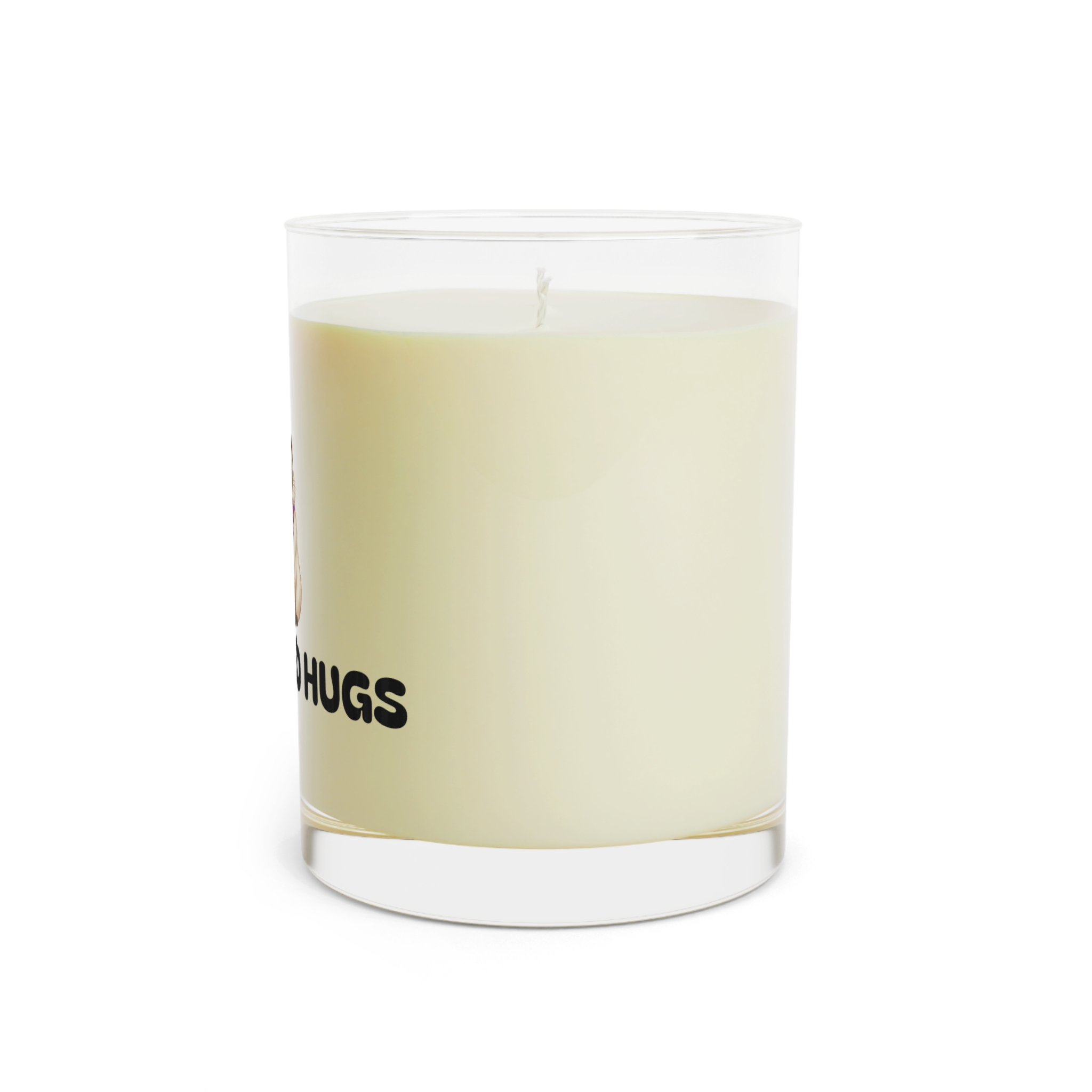Scented Hugs Paws Candle - Full Glass, 11oz - Image 4